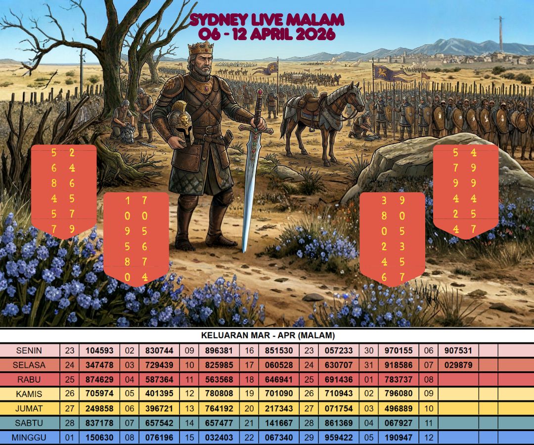 SYDNEY LIVE MALAM 06 - 12 APRIL 2026
